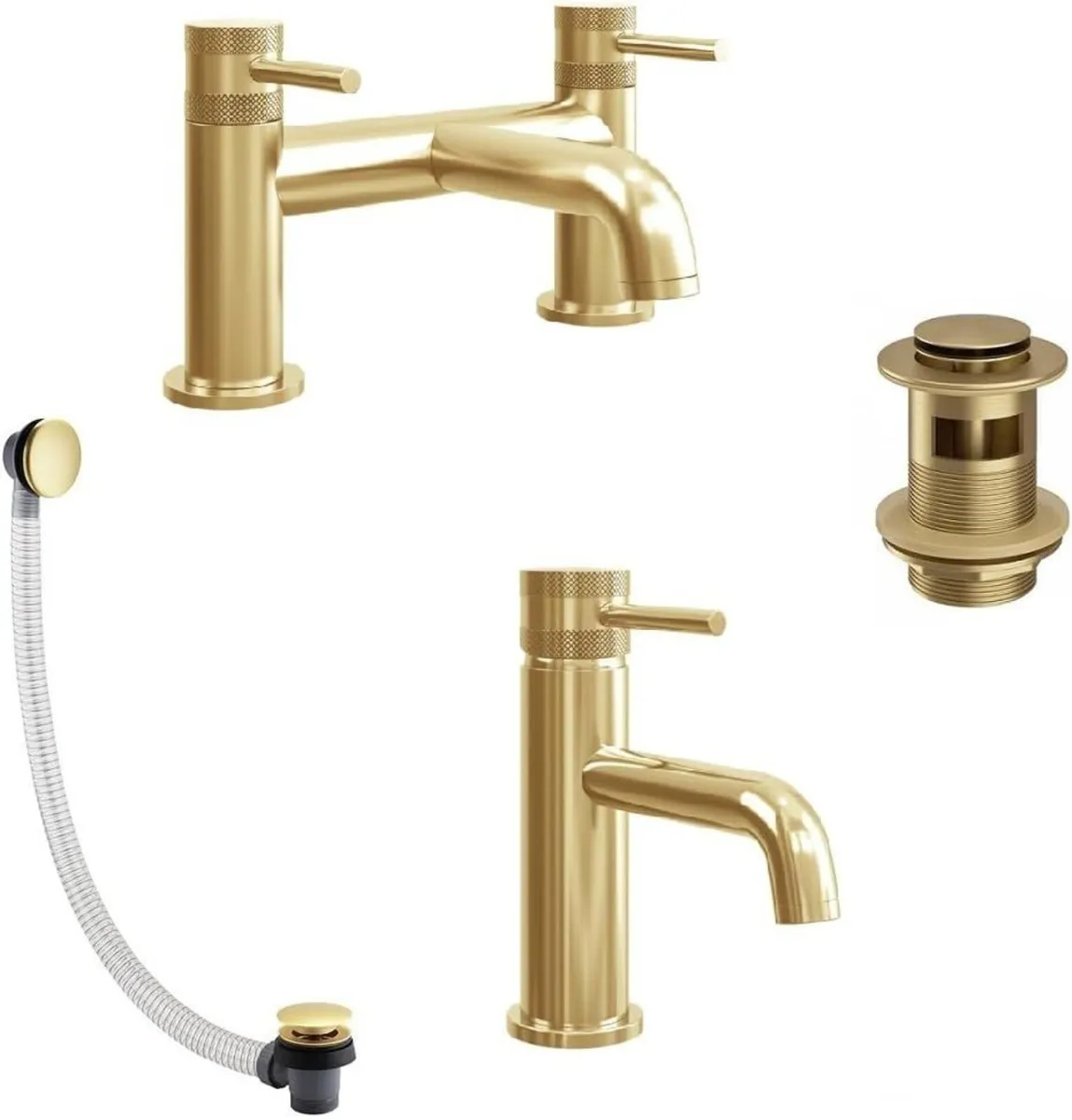 Apres Bath Filler Tap and Mono Basin Mixer - Image 1