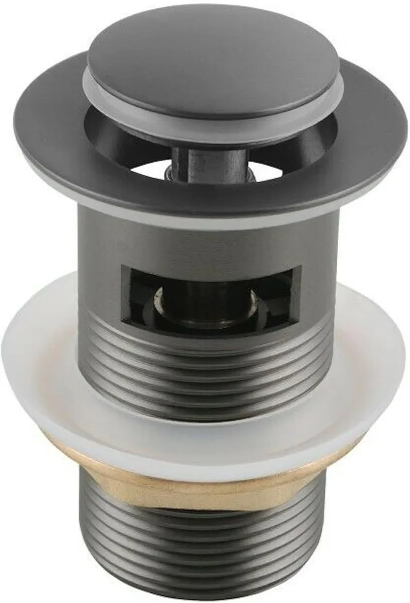Contemporary Basin Sink Mixer Tap with Pop Up - Image 3