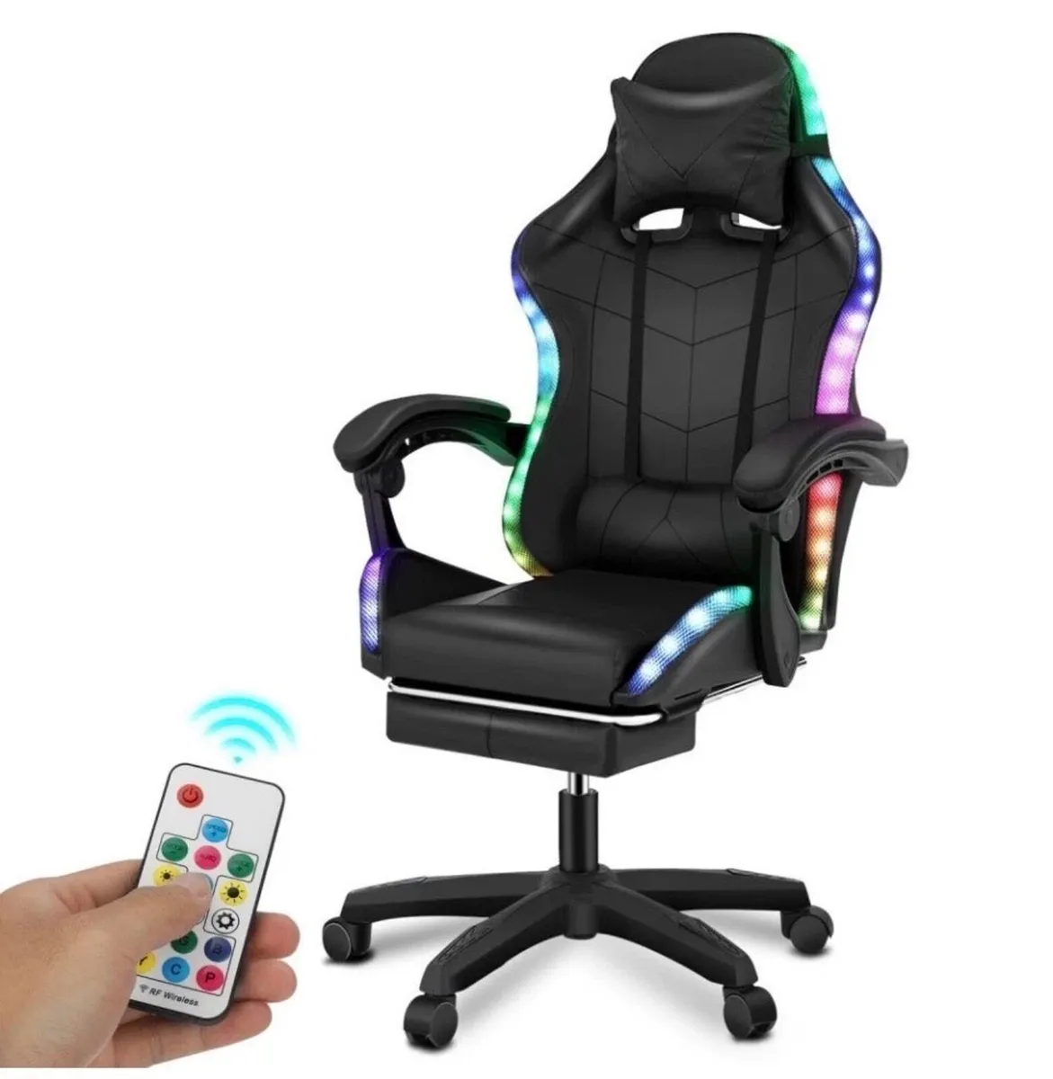 NEW Gaming Chair with Speakers and LED Light - Image 2