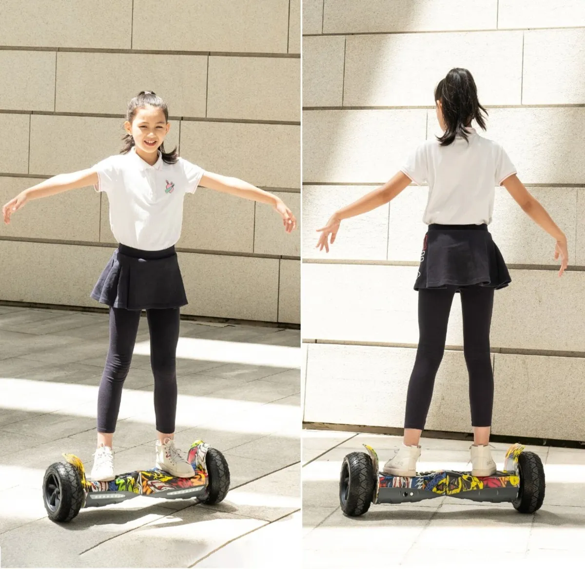 Off road hoverboard hip-hop 8.5 inch  Bluetooth - Image 4