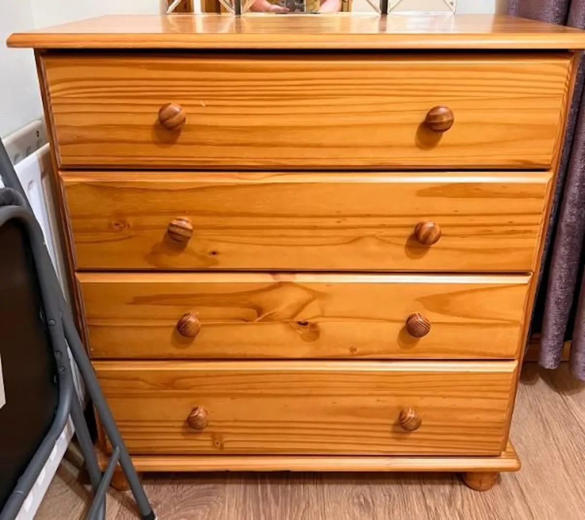 Solid Pine 4-Piece Bedroom Set - Image 3