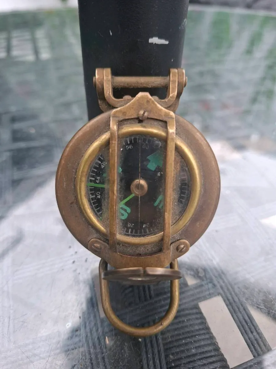 Vintage Stanley pocket Compass - Image 2