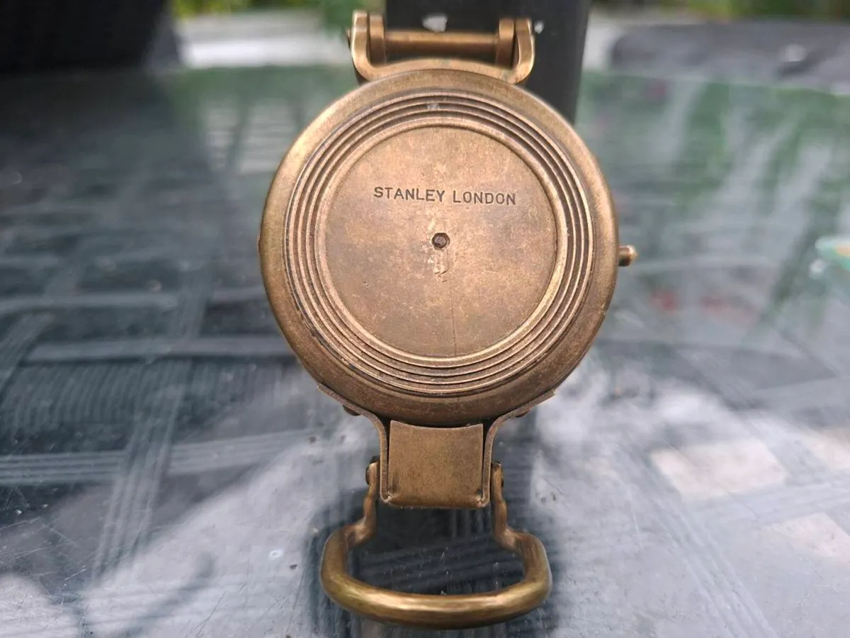 Vintage Stanley pocket Compass - Image 4