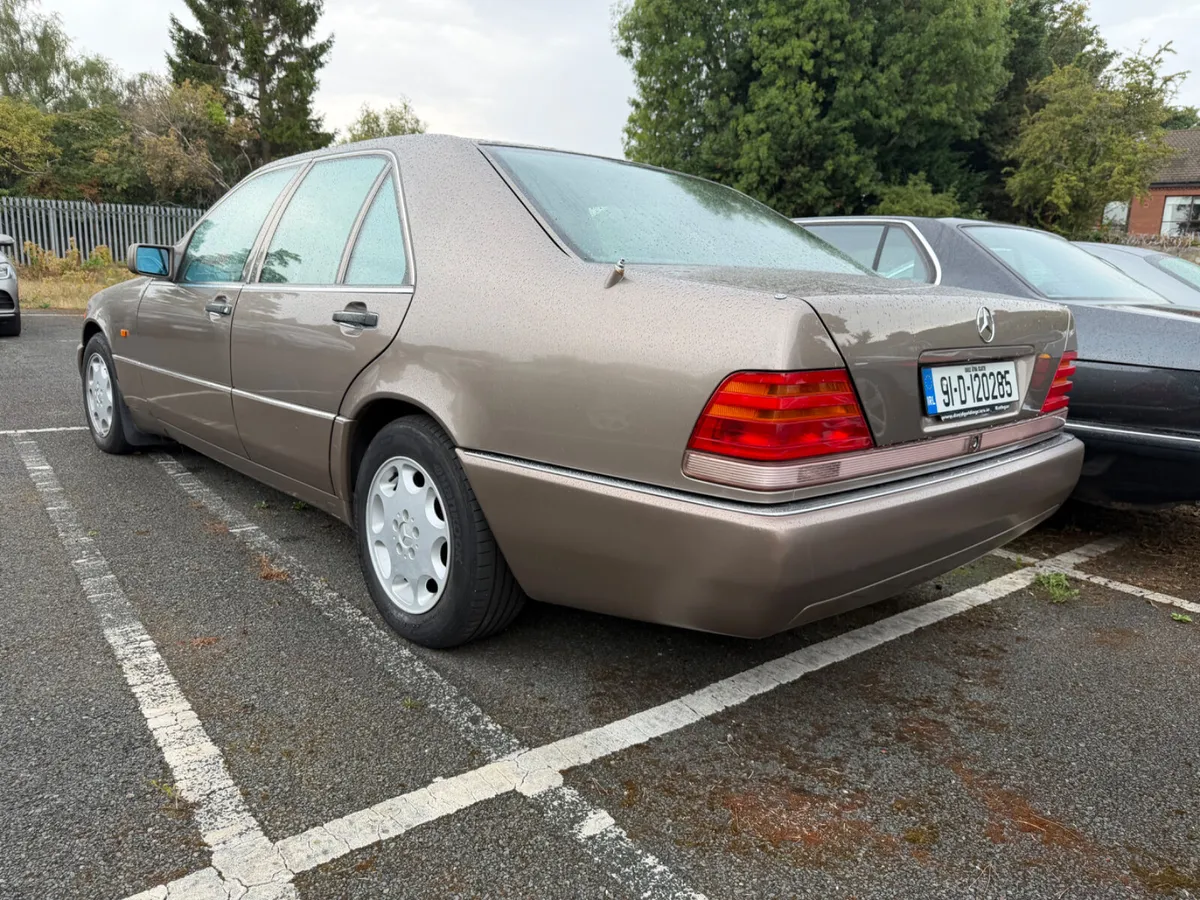 ONLINE AUCTION  1991 MERCEDES 300SE W140 3.2 - Image 2