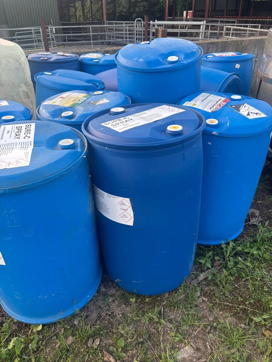 Blue Barrels