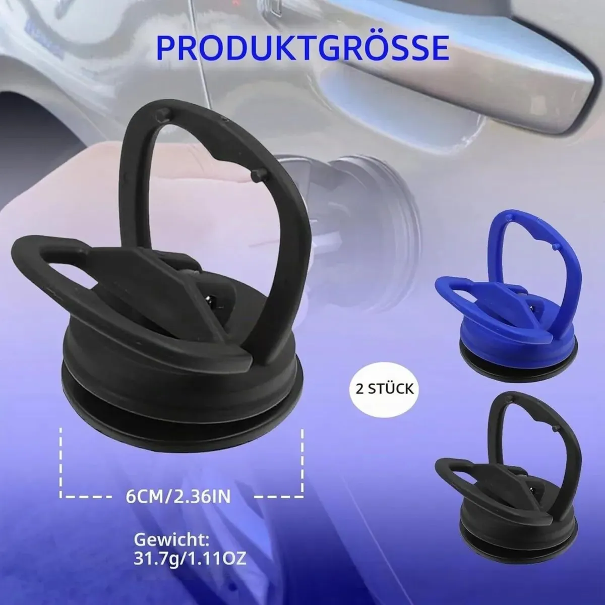Dent Puller Suction Cup Car Repair Kit - Image 3