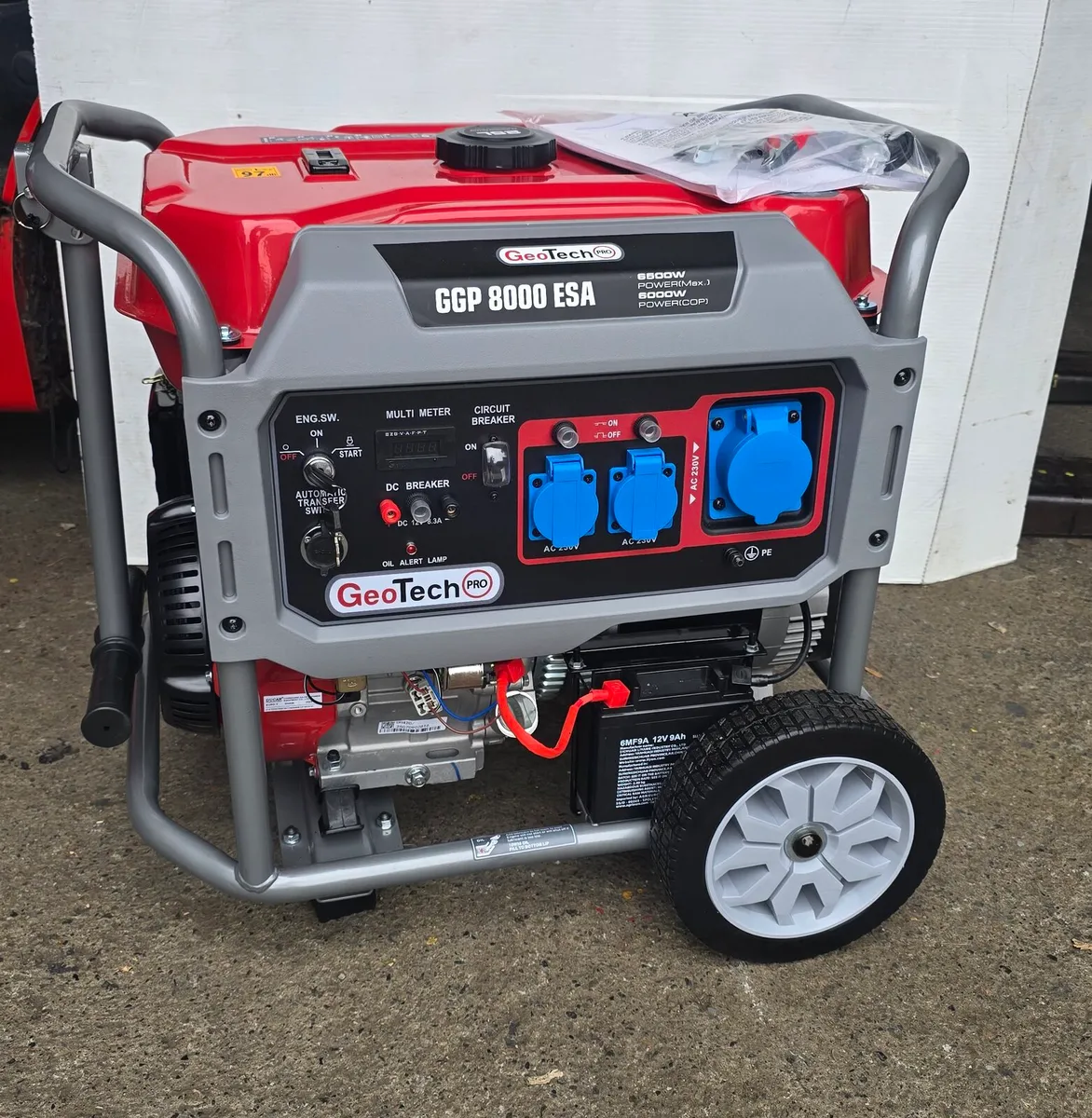 8KVA ELECTRIC START GENERATOR - Image 1