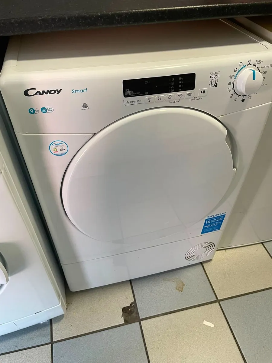 Condenser Tumble Dryer, Washing Machine and Fridge - Image 3