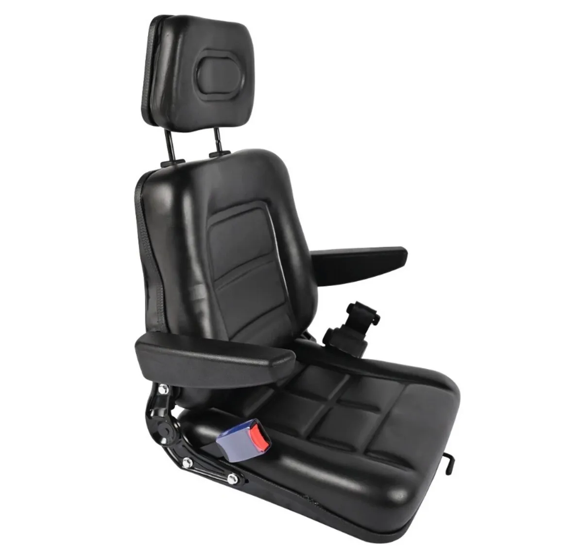 NEW Universal Tractor / Forklift PU Leather Seat - Image 2