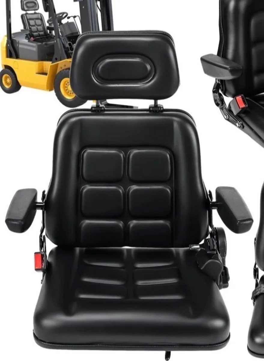 NEW Universal Tractor / Forklift PU leather Seat - Image 3