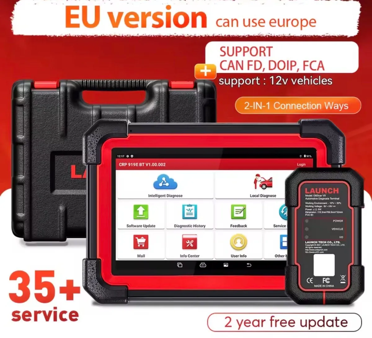 2026 Launch CRP919X BT All System 🚗 diagnostic - Image 2