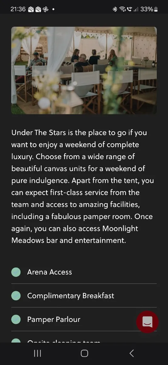 Electric Picnic package for sale - Open to offers
