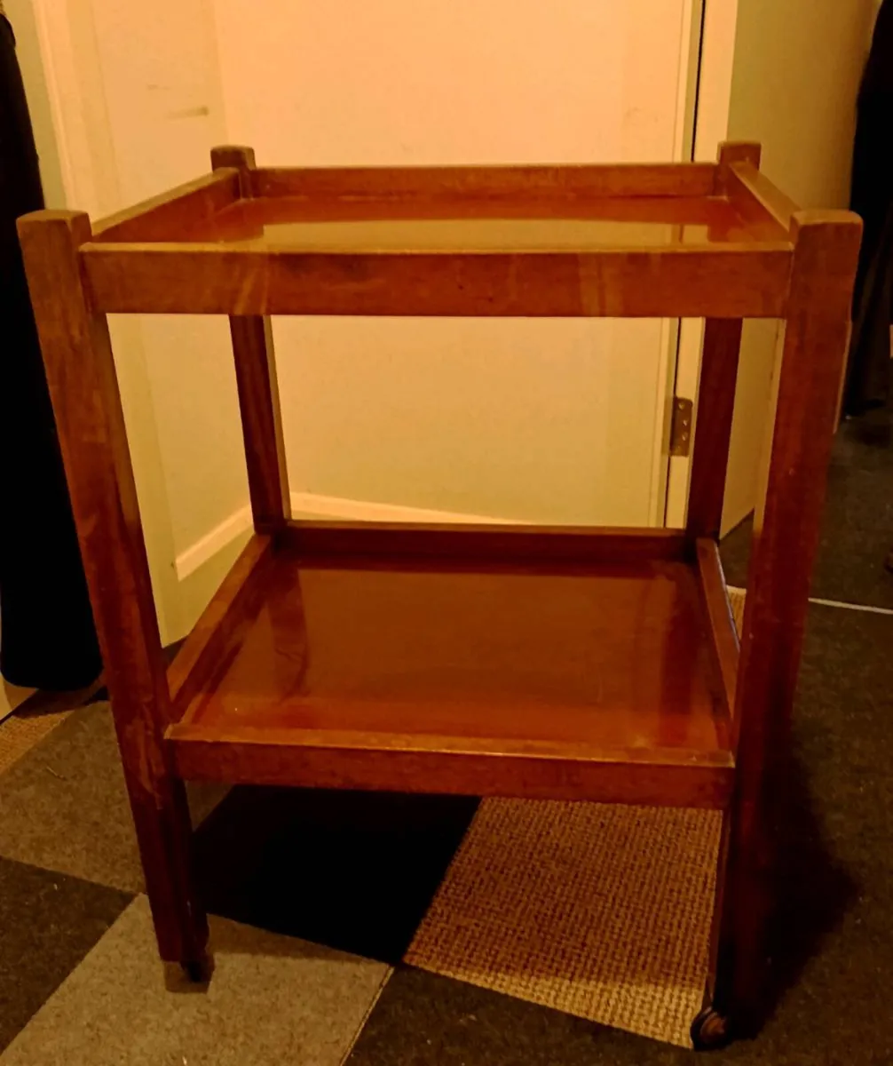 Mid century bar or tea trolley - Image 3