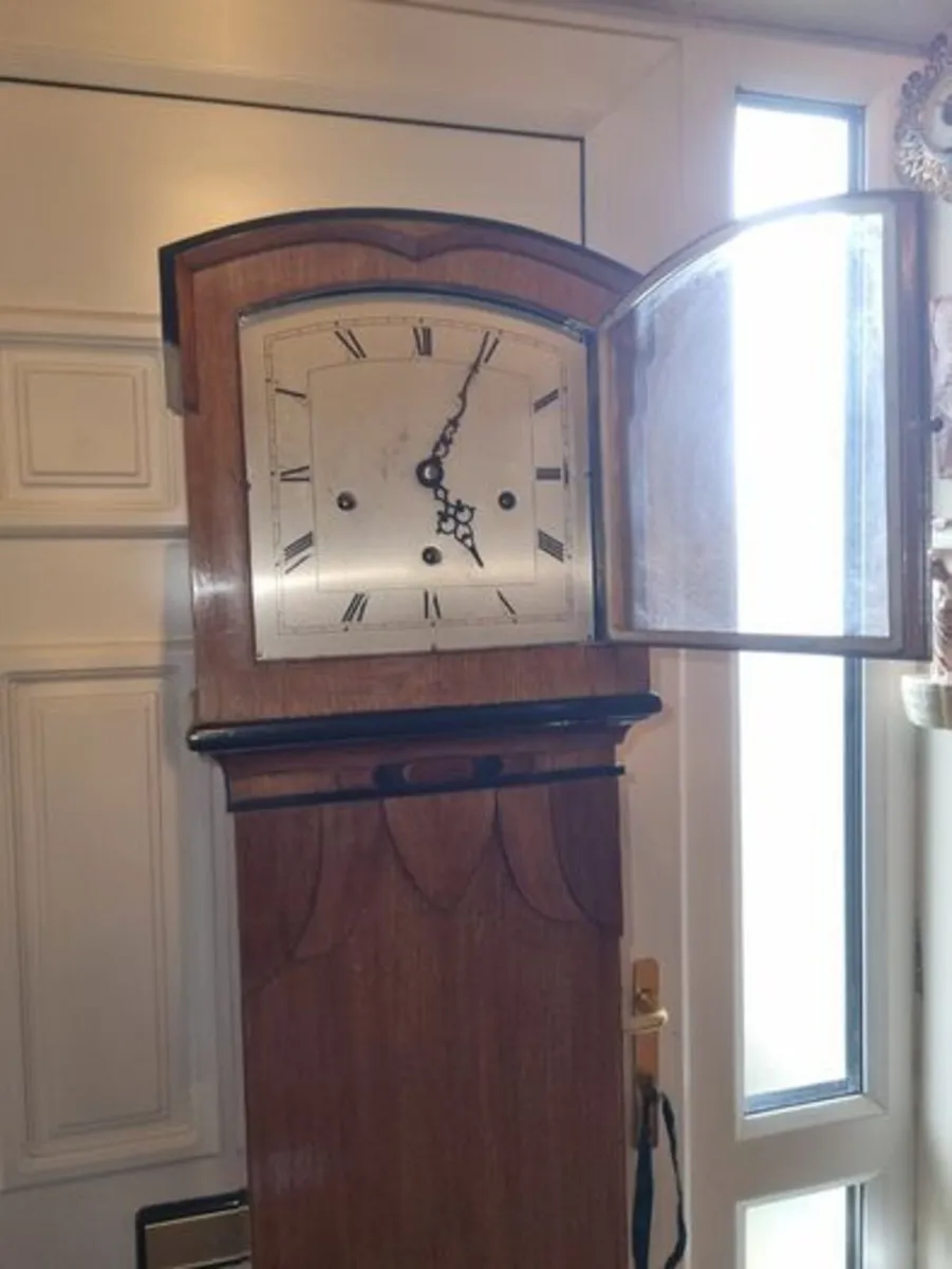 Art deco Enfield grandmother clock - Image 4