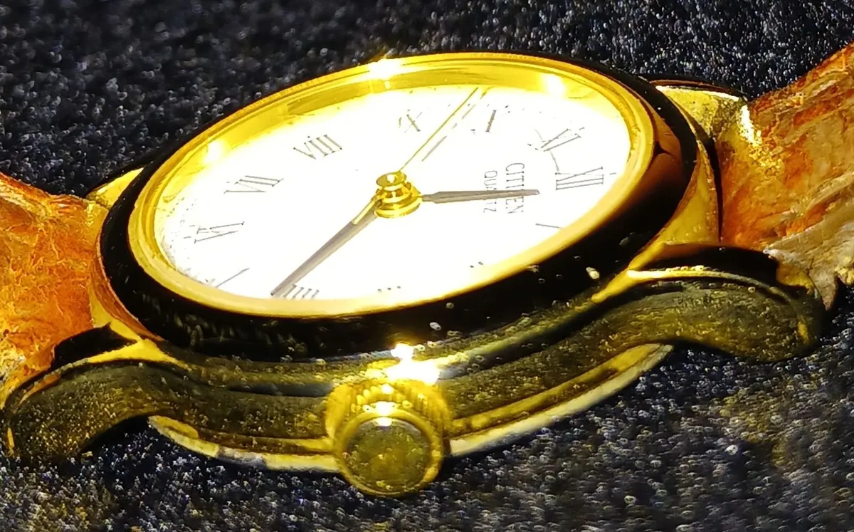 Citizen  Ladies Leather Strap Watch - Image 2