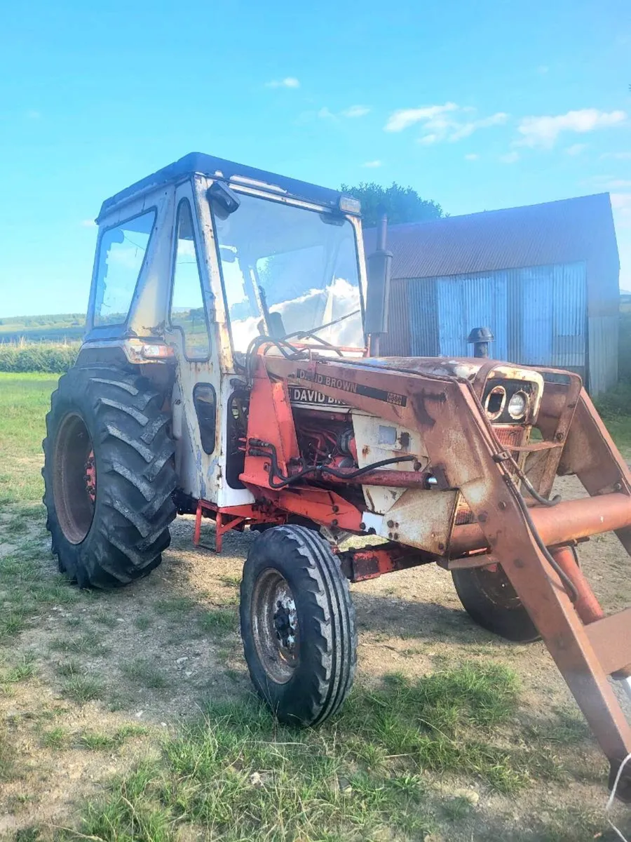 David Brown 990 with loader - Image 1