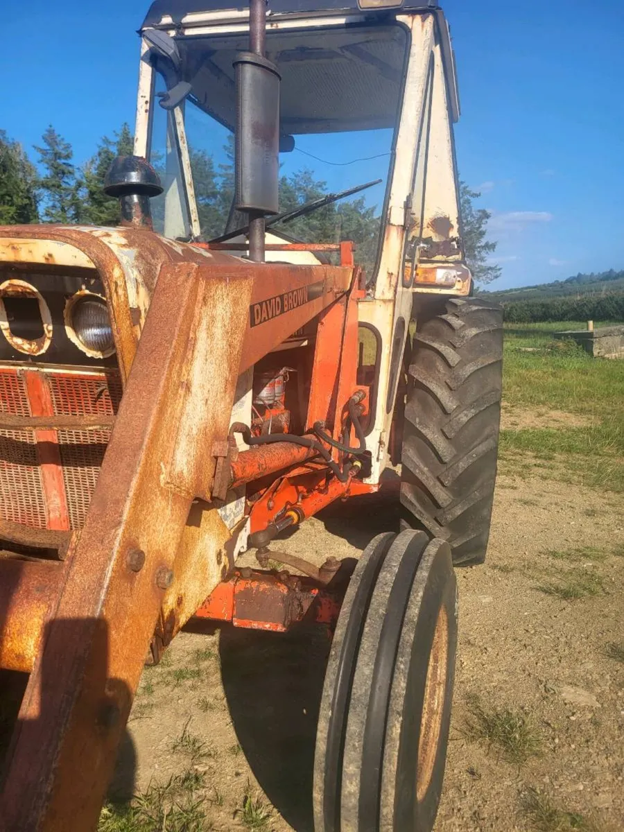 David Brown 990 with loader - Image 4