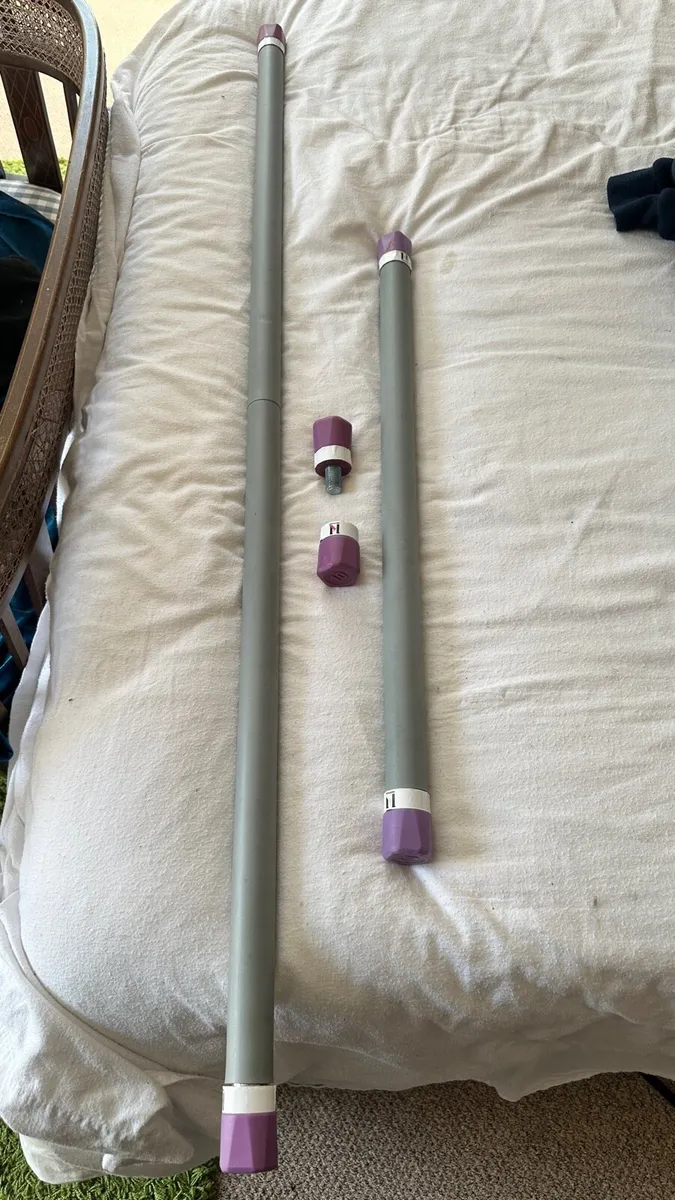 10kg each Body Bars weights - Set of 3 - Image 1