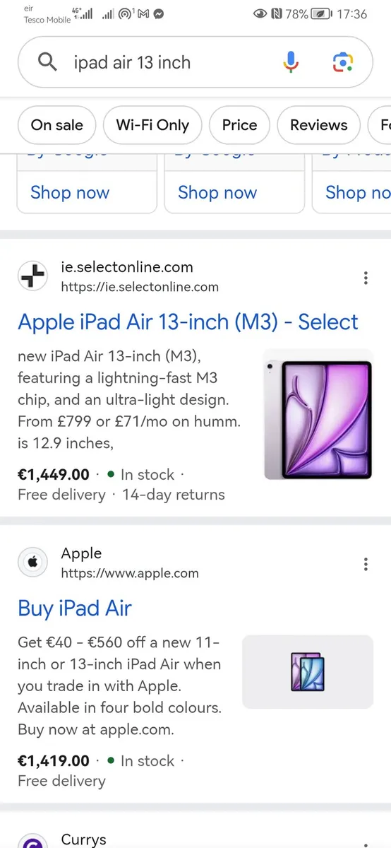 Ipad air 13 inch - Image 1