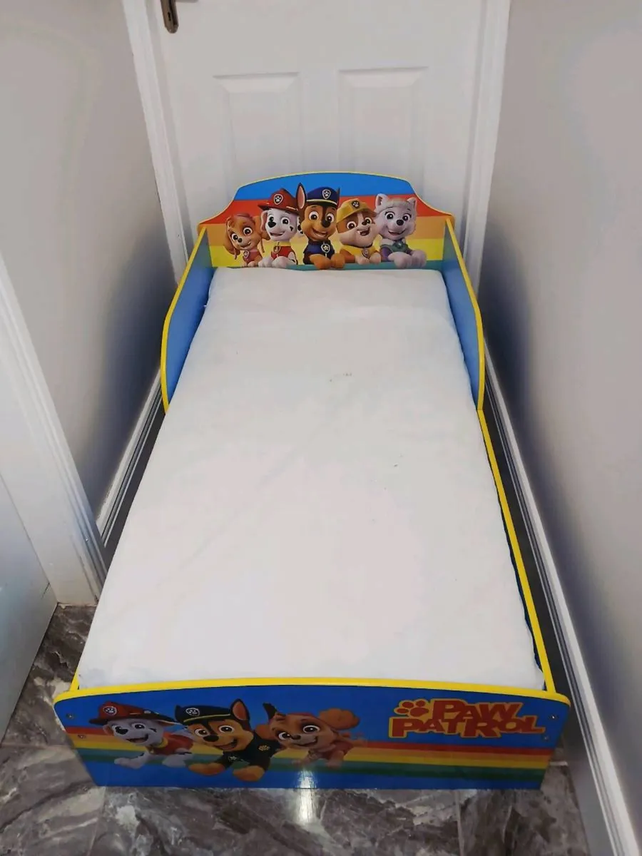 Paw patrol bed