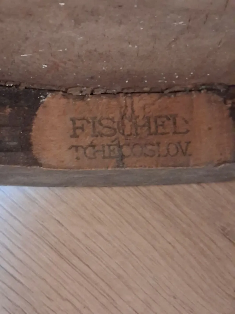 Pair of Antique Fischel Bentwood Chairs – Original - Image 2
