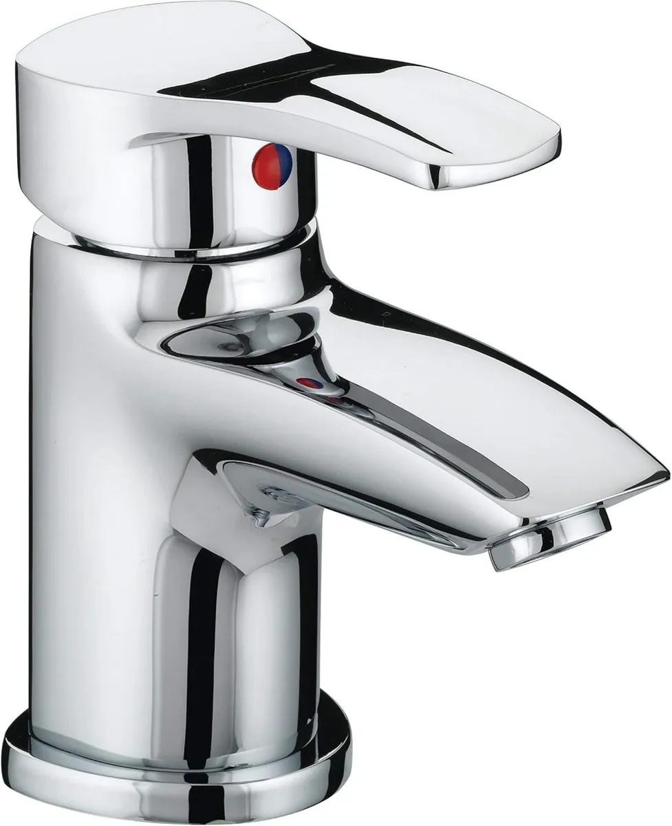 Bathroom Taps Chrome Basin Mixer Tap - Image 1