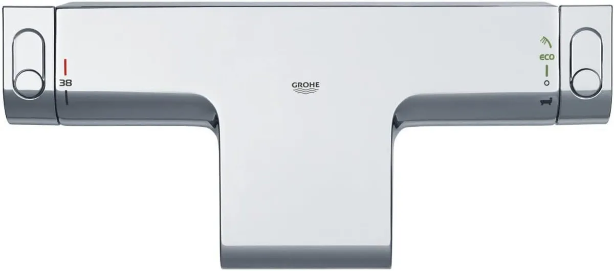 Grohtherm New Thermostatic Bath Shower Mixer 1 2 - Image 4