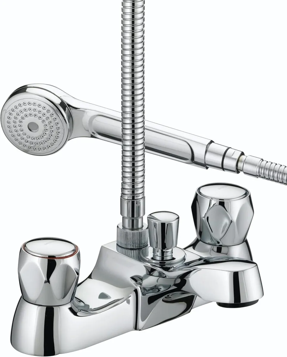 Bathroom Taps Chrome Bath Shower Mixer Tap Vac - Image 1