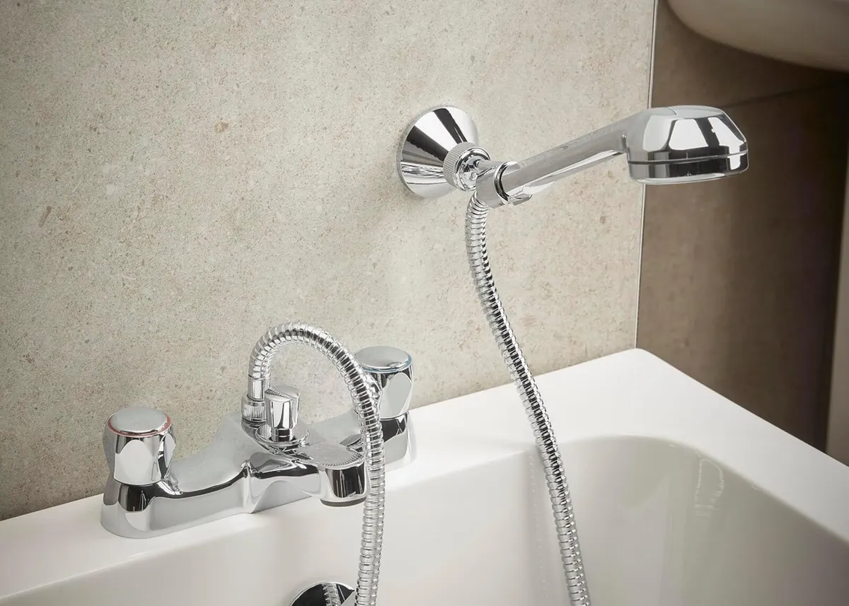 Bathroom Taps Chrome Bath Shower Mixer Tap Vac - Image 2