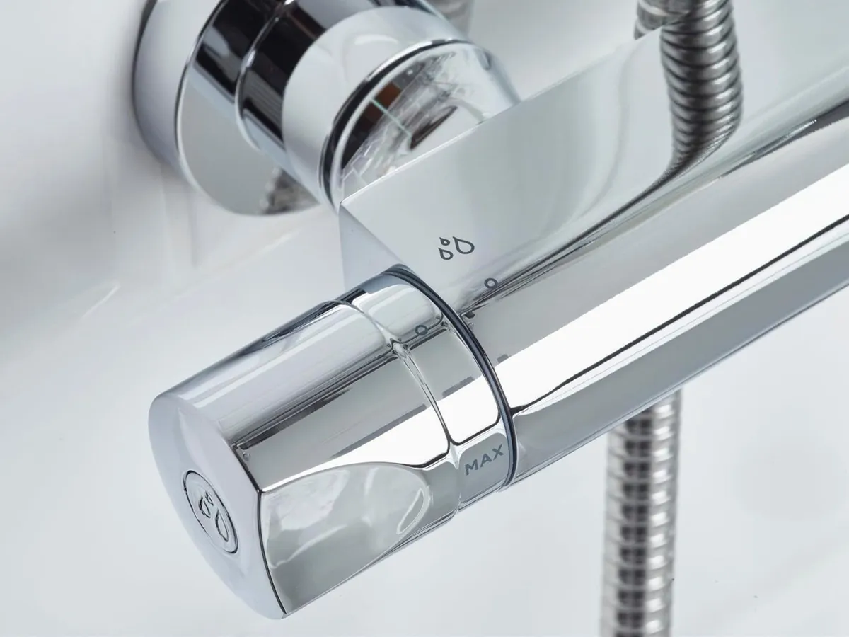 Artisan Thermostatic Shower Mixer Bar Valve - Image 3