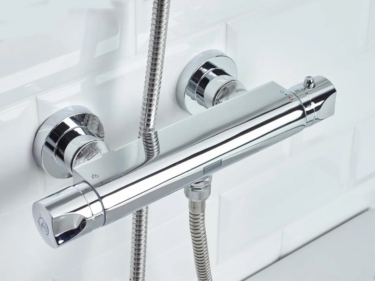 Artisan Thermostatic Shower Mixer Bar Valve - Image 2