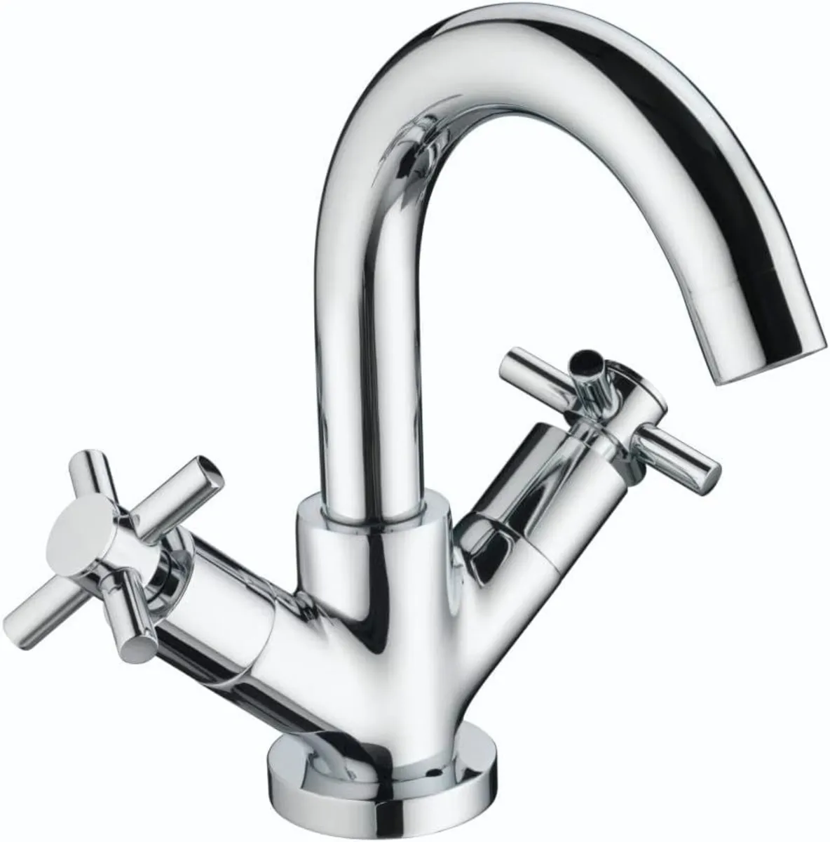 Bathroom Taps Chrome Basin Mixer Tap - Image 1