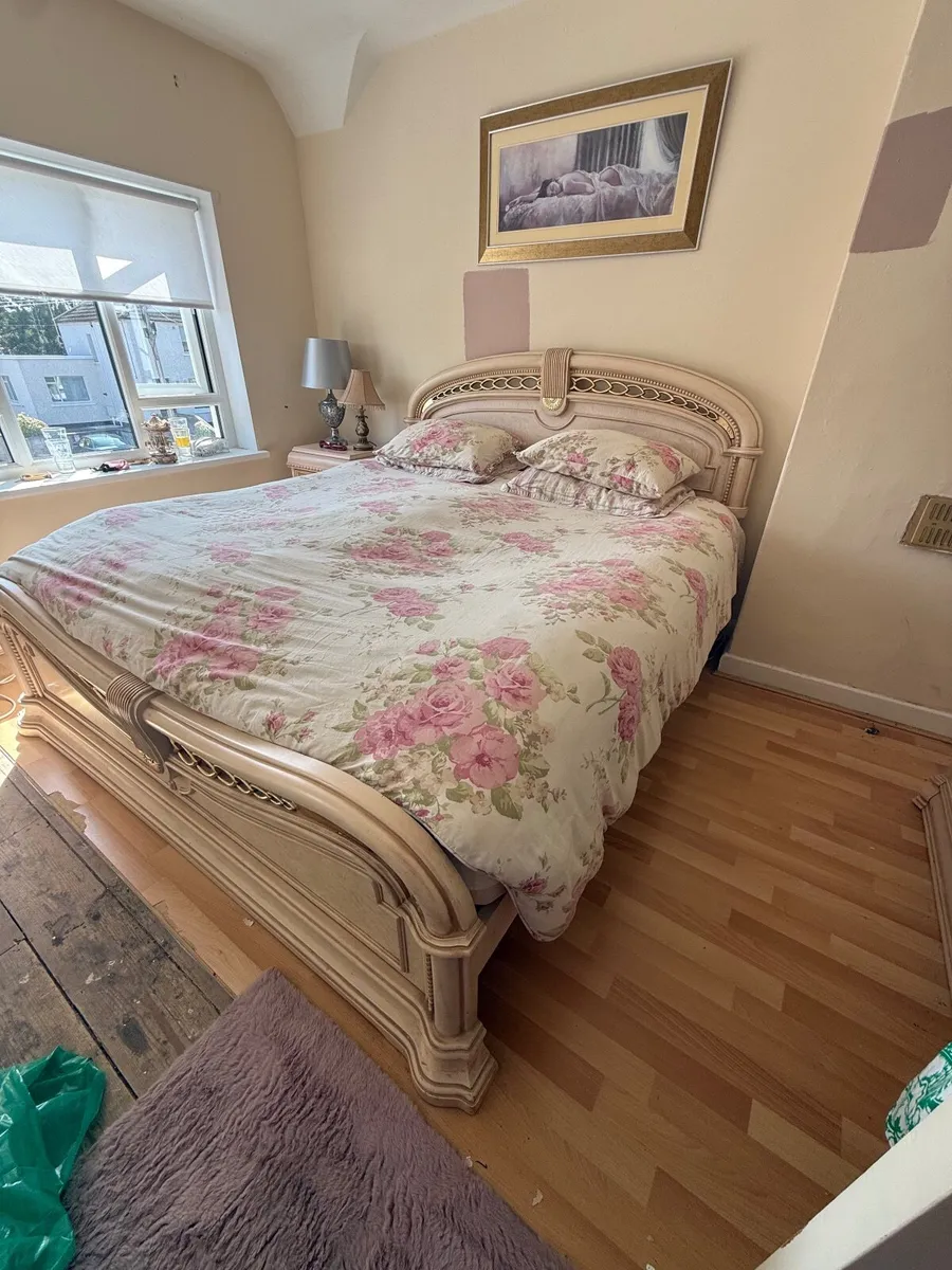 Superking bedframe with chest of drawers & locker - Image 4
