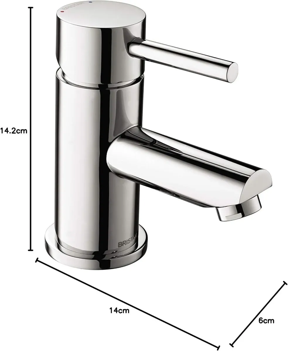 Bathroom Taps Chrome Basin Mixer Tap - Image 2