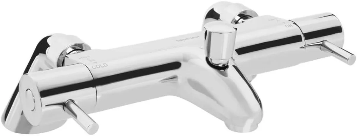 Bathroom Taps Chrome Thermostatic Bath Shower - Image 1