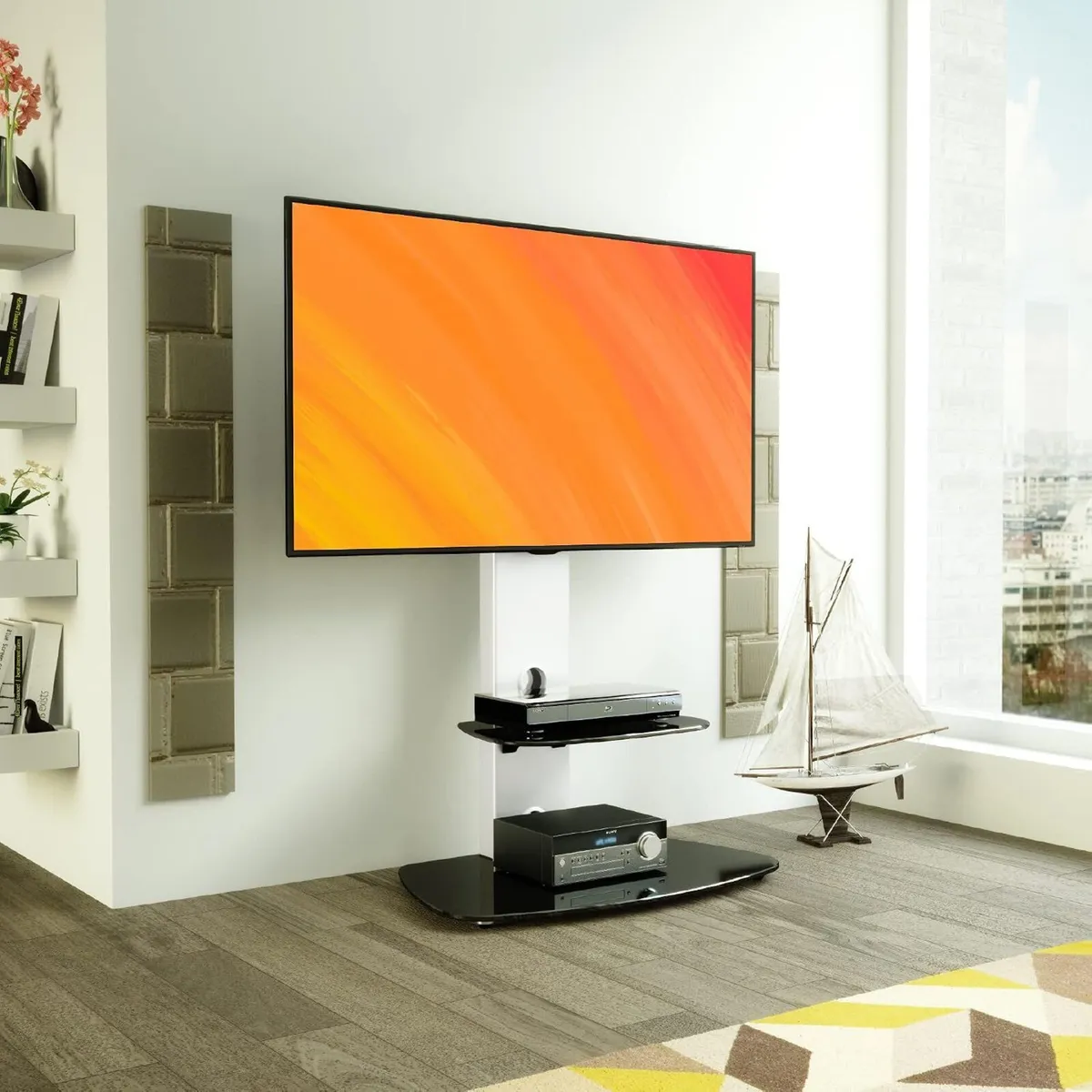 Universal Column TV Stand for 32 to 65 - Image 3