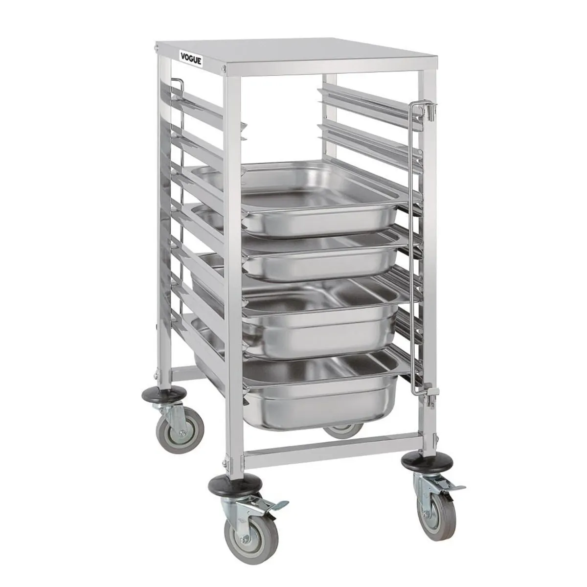 Gastronorm Racking Trolley 7 Level 900x380x557MM - Image 2