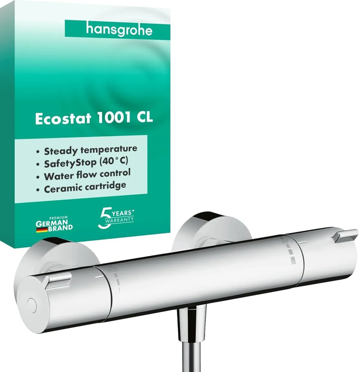 Ecostat Cl Shower Thermostat Exposed Tap - Image 1
