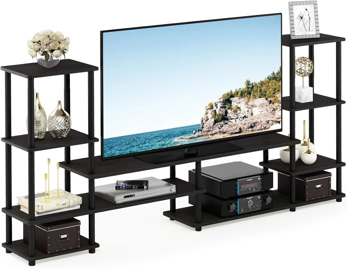 TV Stand for Up to 48 Inch Espresso - Image 1