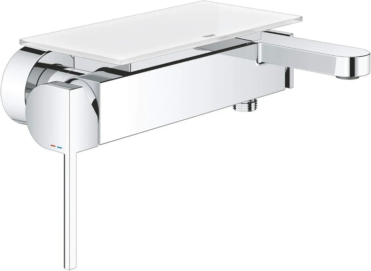 Plus Single Lever Bath Mixer Wall-Mounted. Tap - Image 1