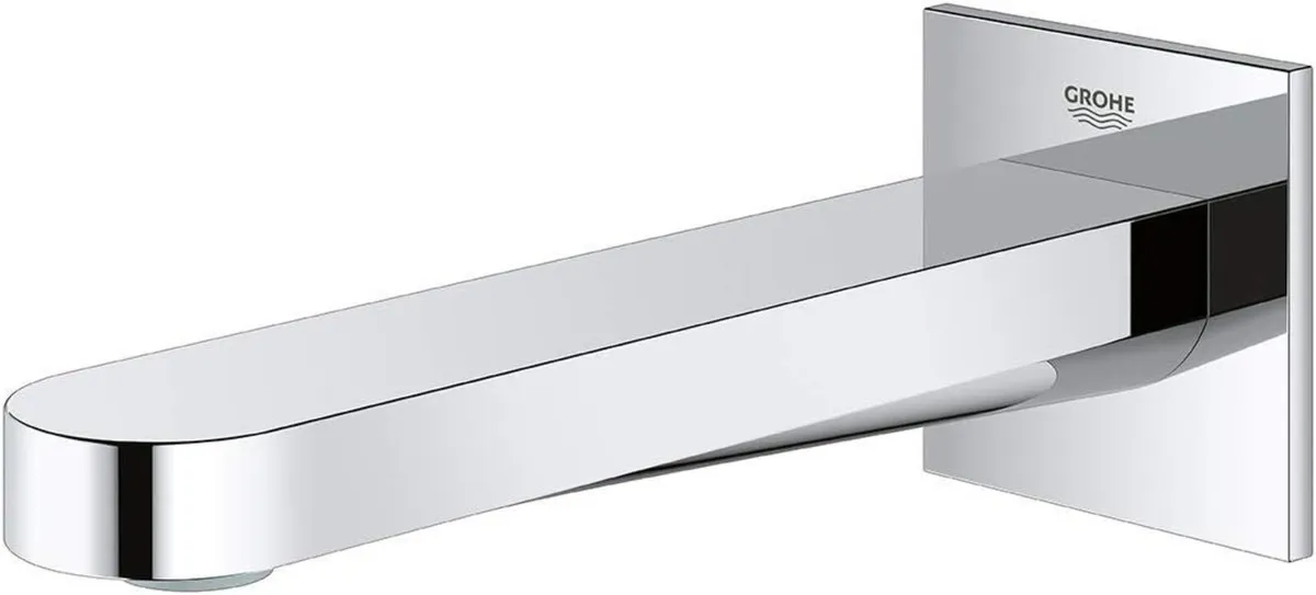 Plus Bath Spout Wall-Mounted Tap in Chrome Finish - Image 3
