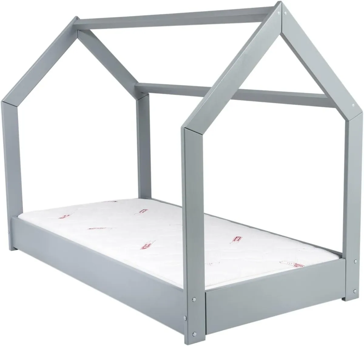 Wooden Scandinavian Style Kids Bed + Standard - Image 1