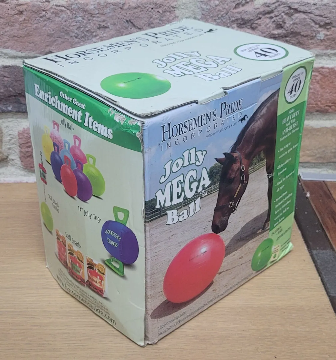 Jolly Mega Ball 40" - Horseman's Pride *NEW* - Image 2