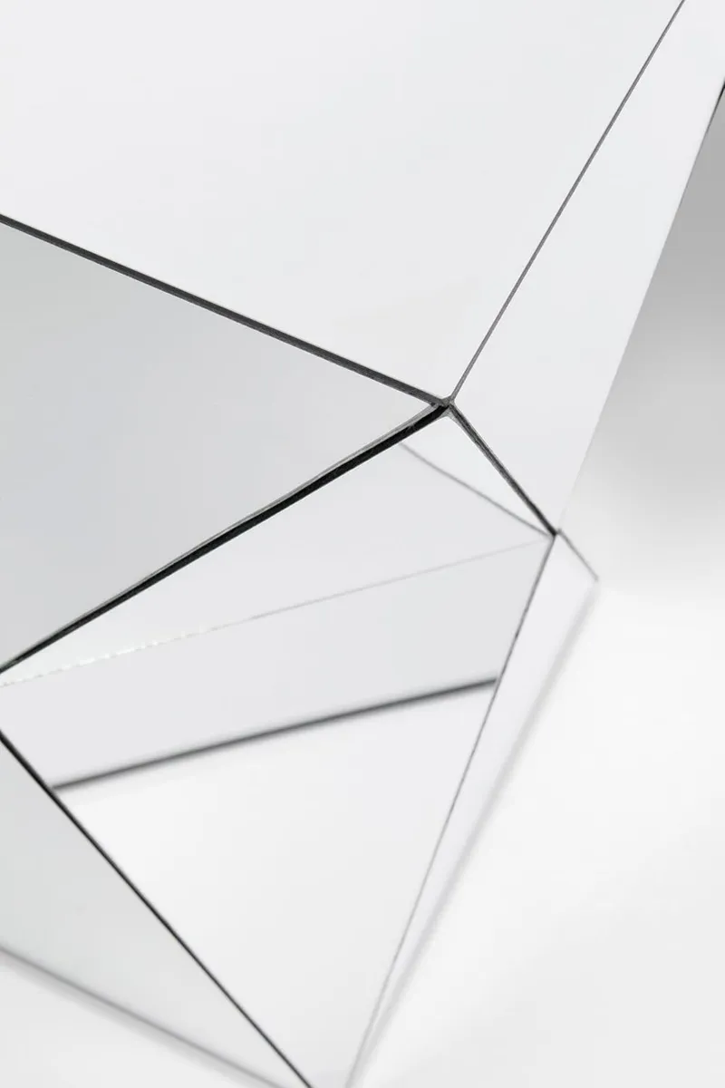 Side Table Luxury Triangle 54x32x32CM Accent Sofa - Image 4