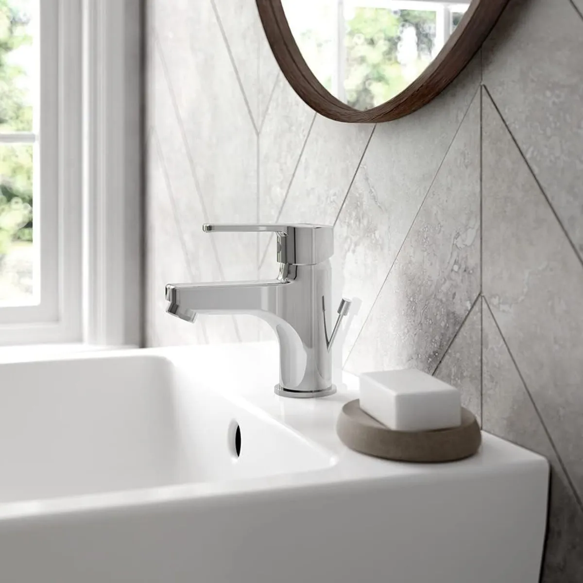 Mixer Basin Tap with Pop Up Waste B1148aa - Image 2