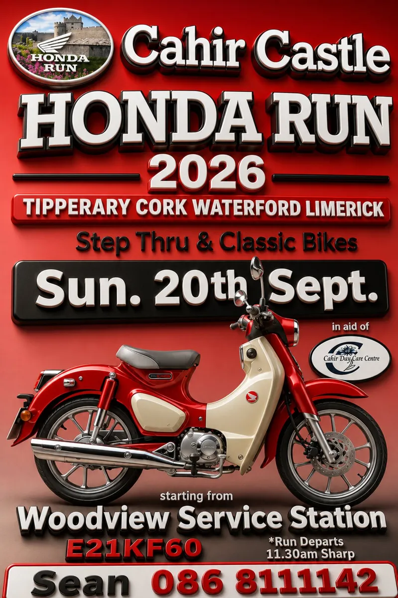 Cahir Castle Honda Run - Image 1