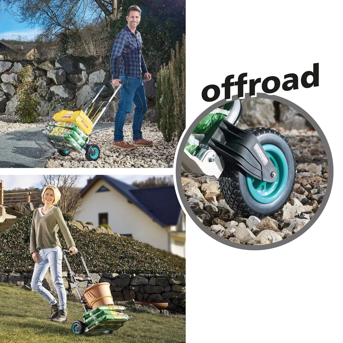 Ts 850 Offroad Folding Sack Truck All-Terrain Hand - Image 4