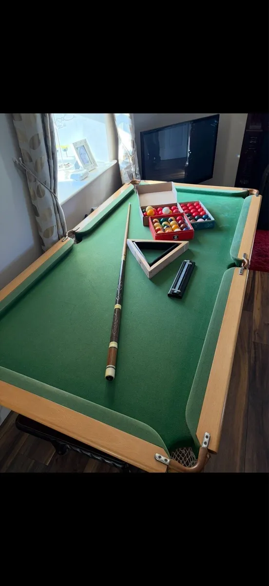 Pool/Snooker Table - Image 1