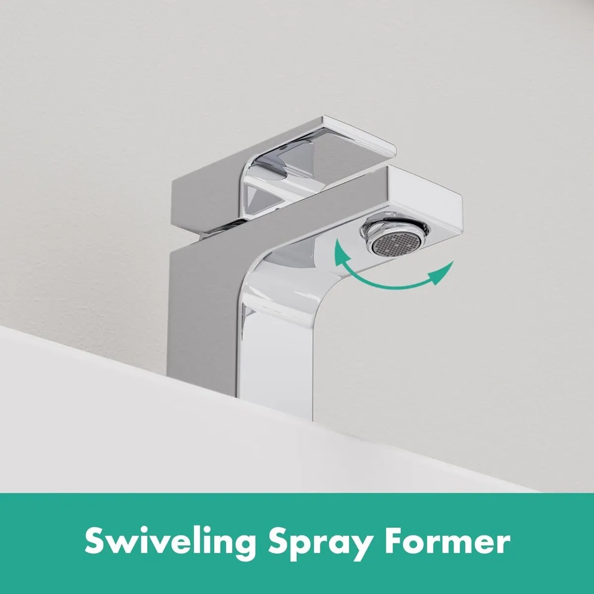 Hansgrohe Vernis Shape Basin Mixer Tap 100 Without - Image 3
