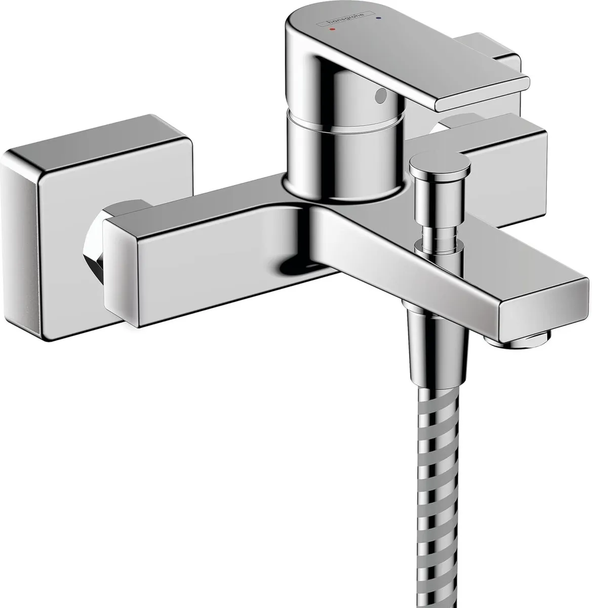 Vernis Shape Single Lever Bath Mixer for Exposed - Image 1